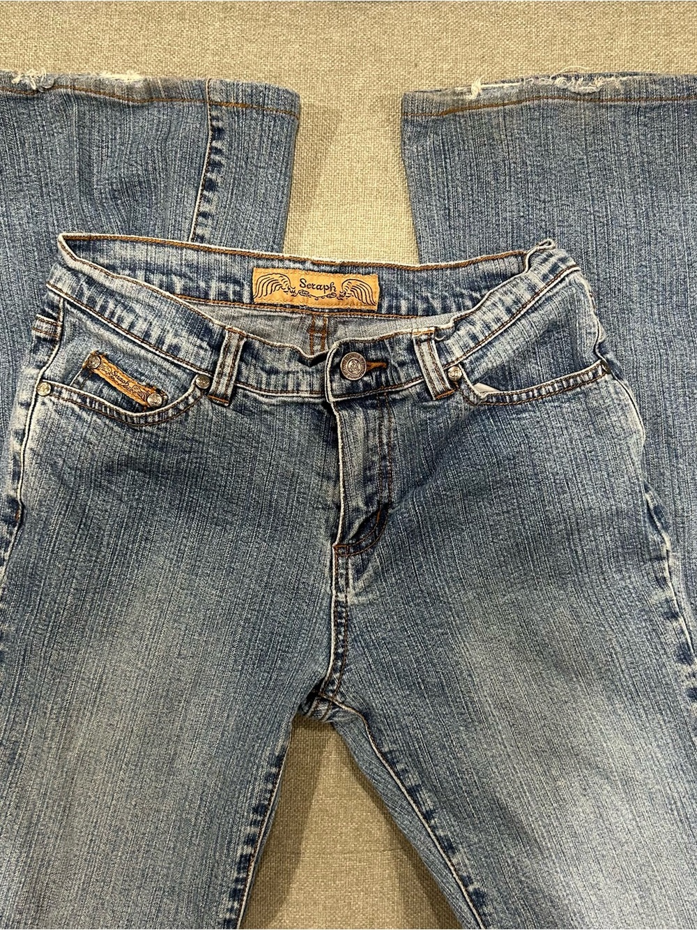 Light Blue Women’s Straight Leg Jeans